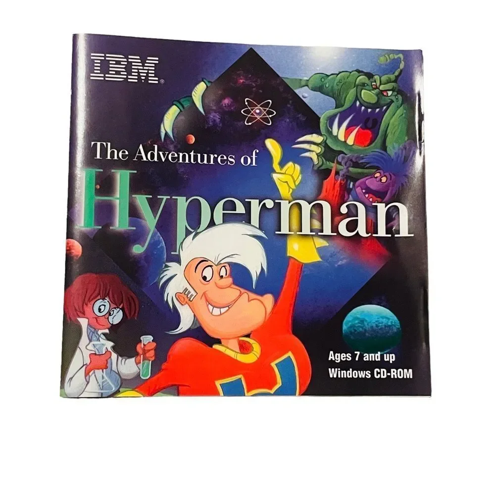 10/$25🦋 The Adventures of Hyperman CD-ROM for Windows